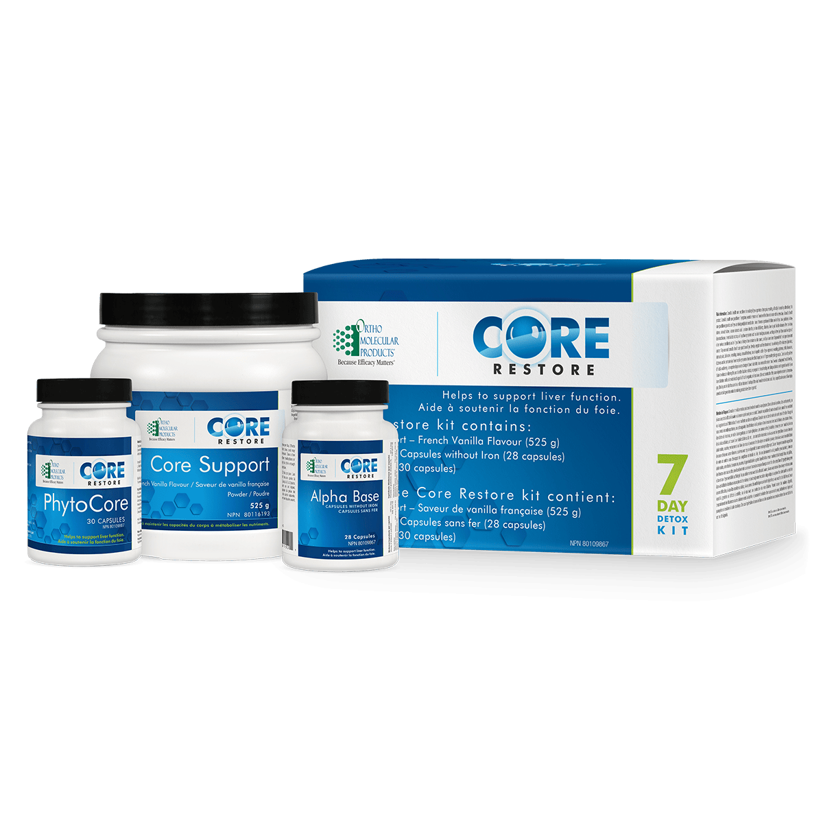 Core Support, Nutritional Supplements, Orthomolecular